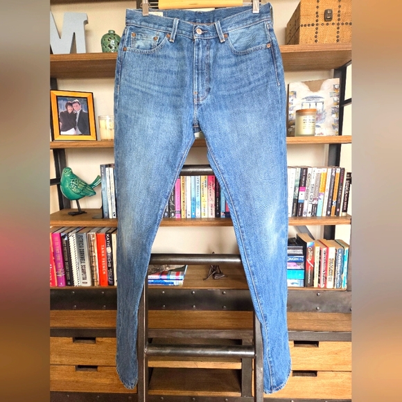 Rare, Levi's 505 Made in USA Jeans with Tokyo Flagship Embroidery, 30" x 32" - Picture 6 of 13